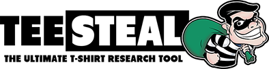 TeeSteal logo. TeeSteal is the ultimate t-shirt research tool!